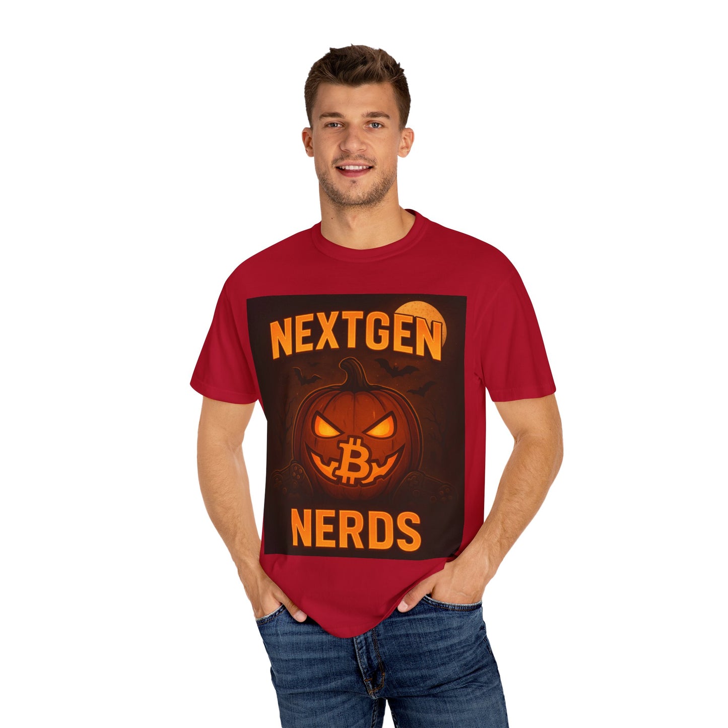 Halloween Pumpkin T-Shirt, Unisex Halloween Tee, Spooky Shirt, Fall Fashion, Costume Party Top, Gifting for Nerds