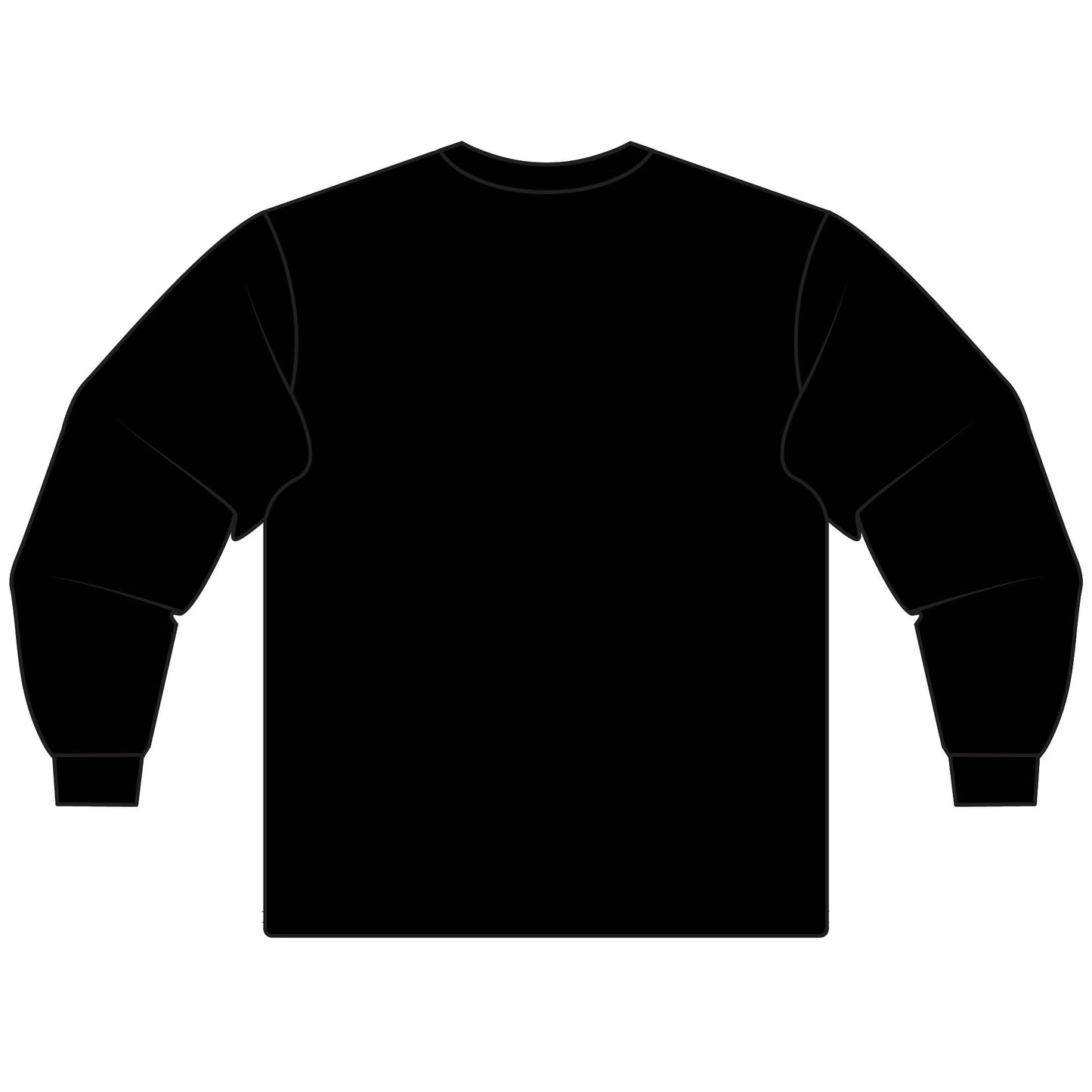 Unisex Long Sleeve T-Shirt Iron Bowl Bama on top