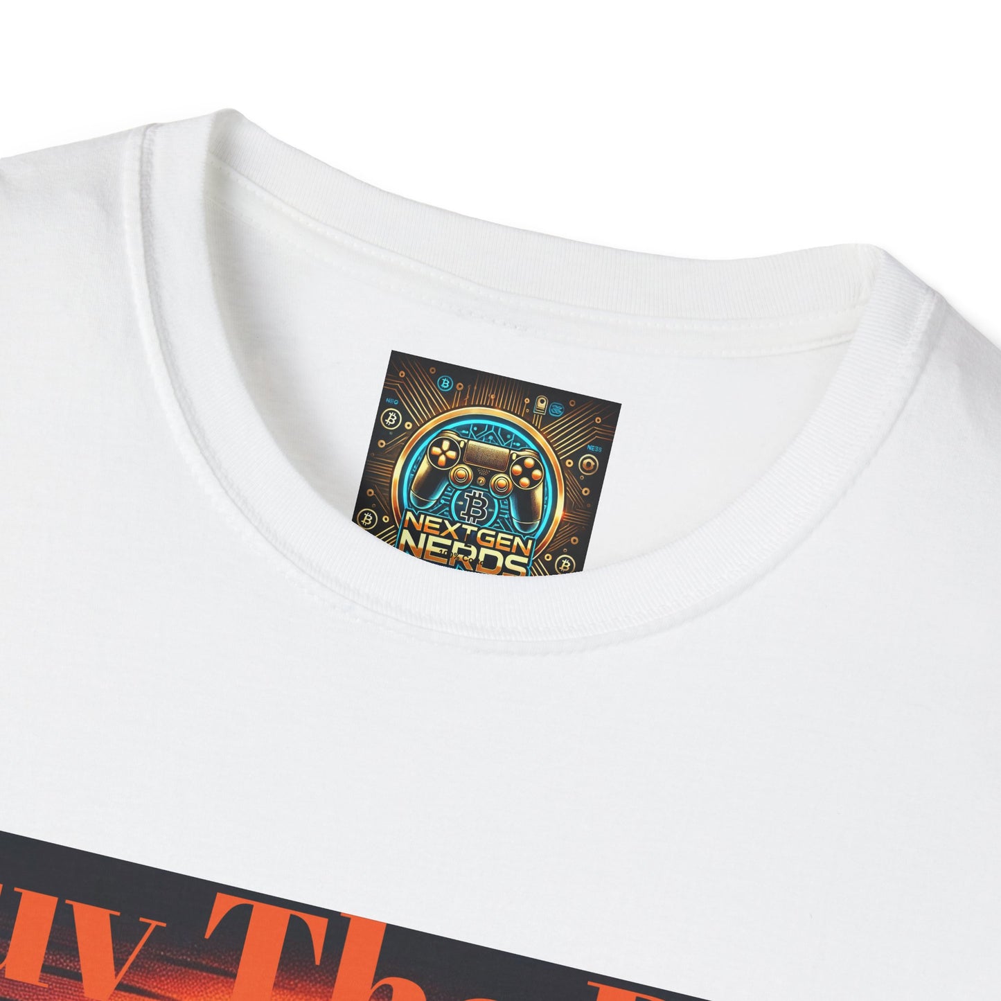 Bitcoin Gamer Unisex Softstyle T-Shirt - Buy The Dip