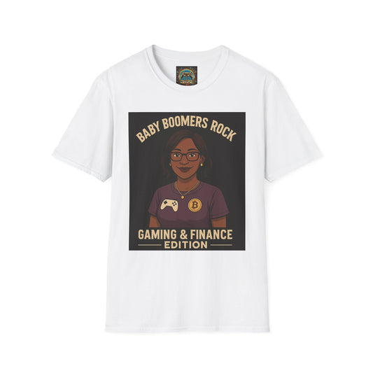 Baby Boomers Rock Gaming T-Shirt | Unisex Softstyle Tee | Gamer Apparel, Gift for Baby Boomers, Finance Edition, Casual Wear, Unique [...]