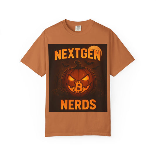 Halloween Pumpkin T-Shirt, Unisex Halloween Tee, Spooky Shirt, Fall Fashion, Costume Party Top, Gifting for Nerds