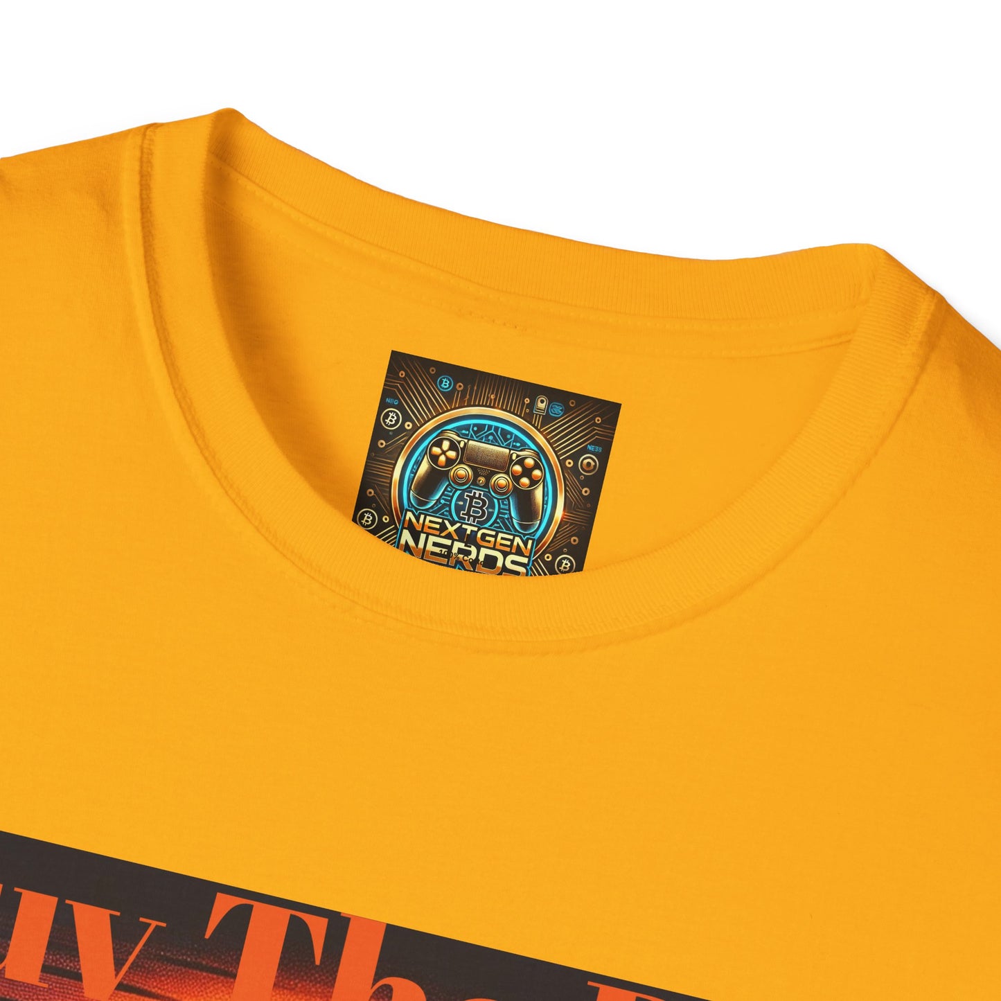 Bitcoin Gamer Unisex Softstyle T-Shirt - Buy The Dip