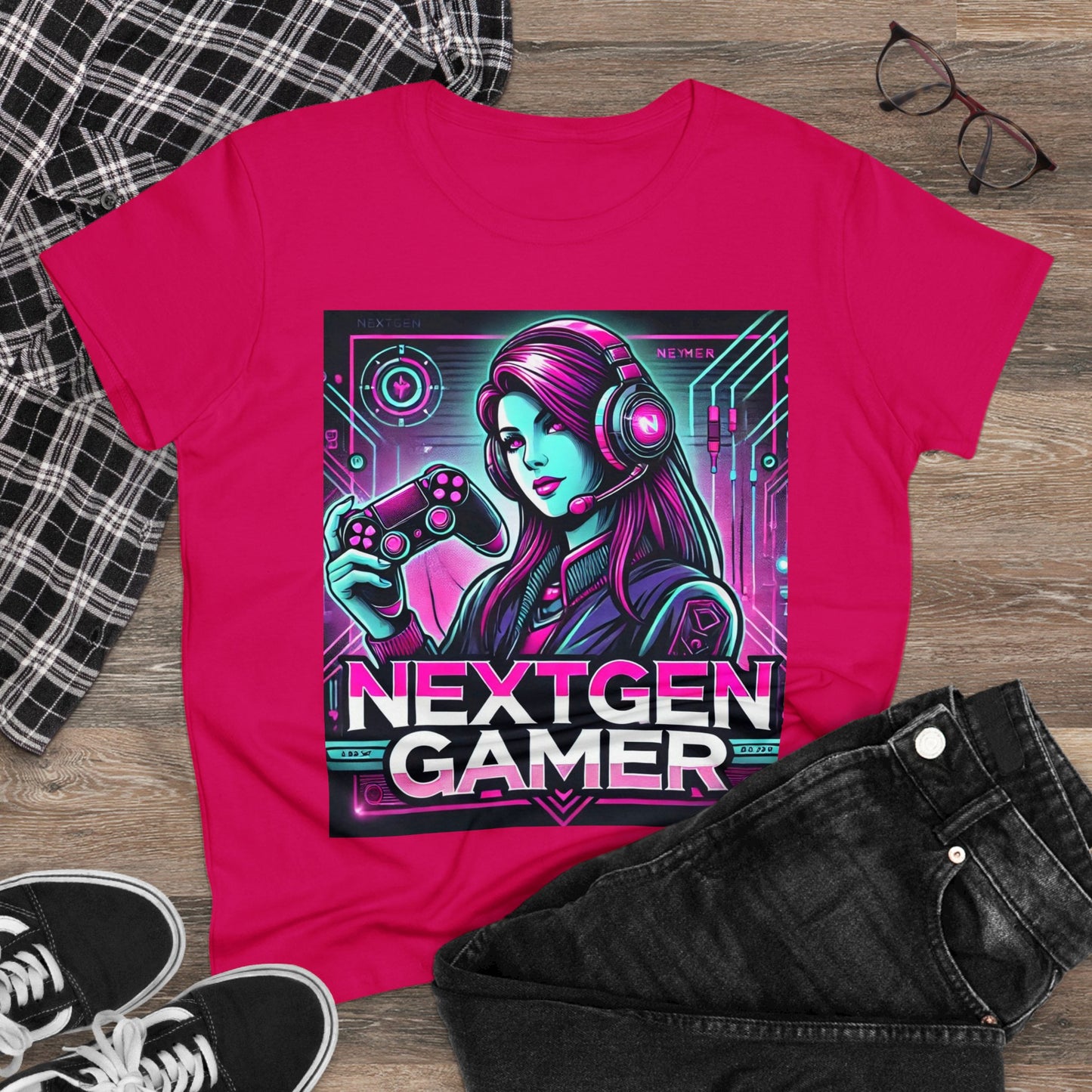 Next Gen Gamer Women's Tee - Empowering Female Gamer T-Shirt