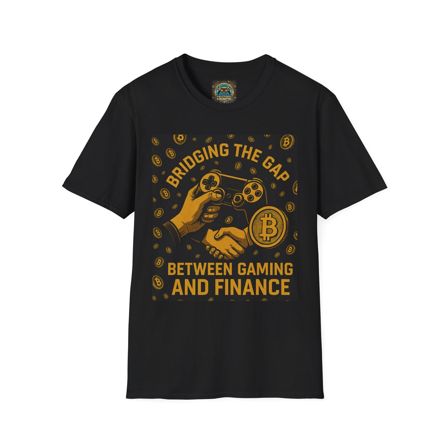 Gaming Finance T-Shirt | Bridging the Gap | Black Excellence | Unisex Tee | Gaming Fan Gift