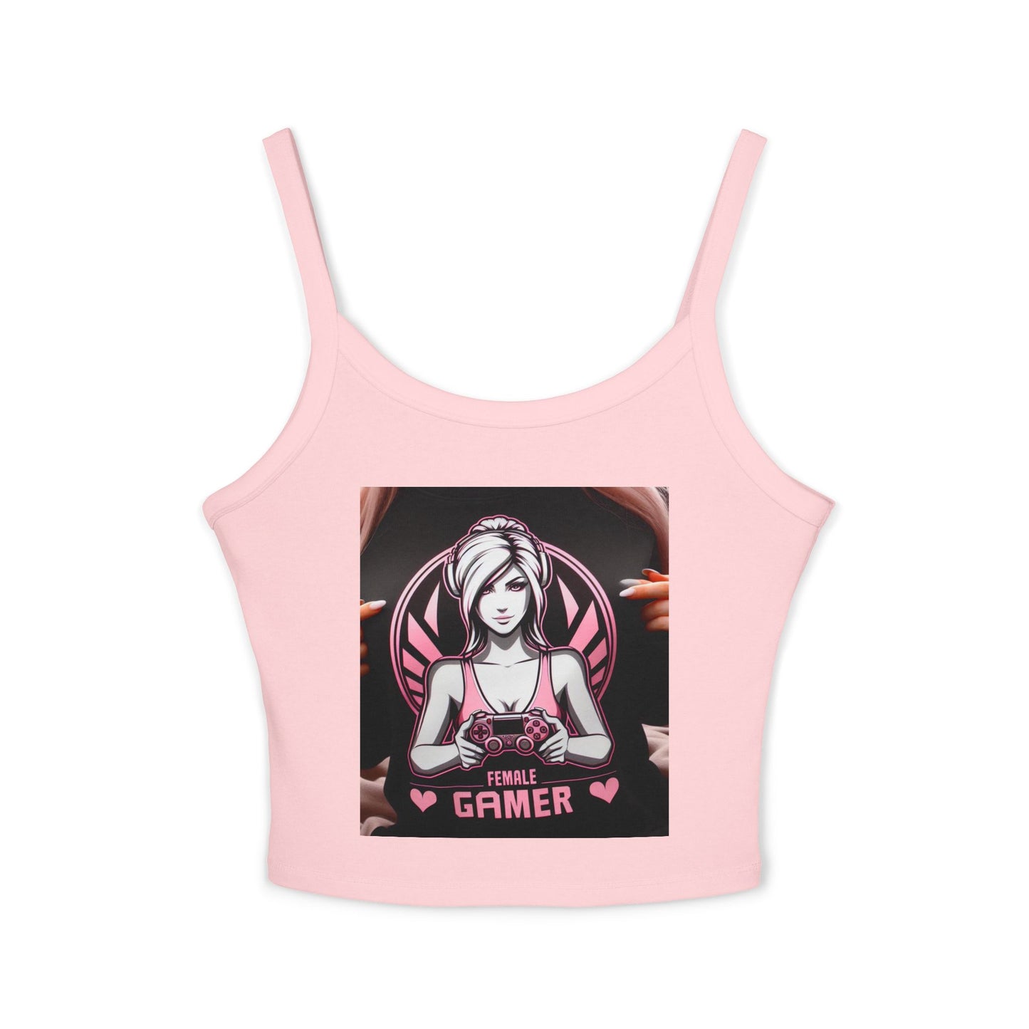 NextGen Gamer Spaghetti Strap Tank Top - Perfect for Gaming Enthusiasts