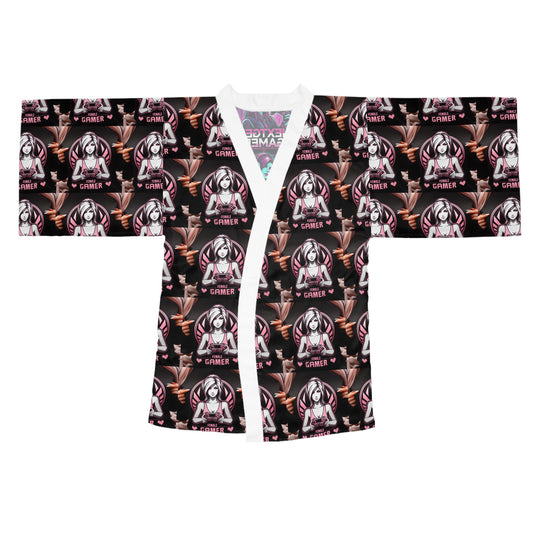 Next Gen Gamer Long Sleeve Kimono Robe - Stylish Loungewear for Gaming Enthusiasts