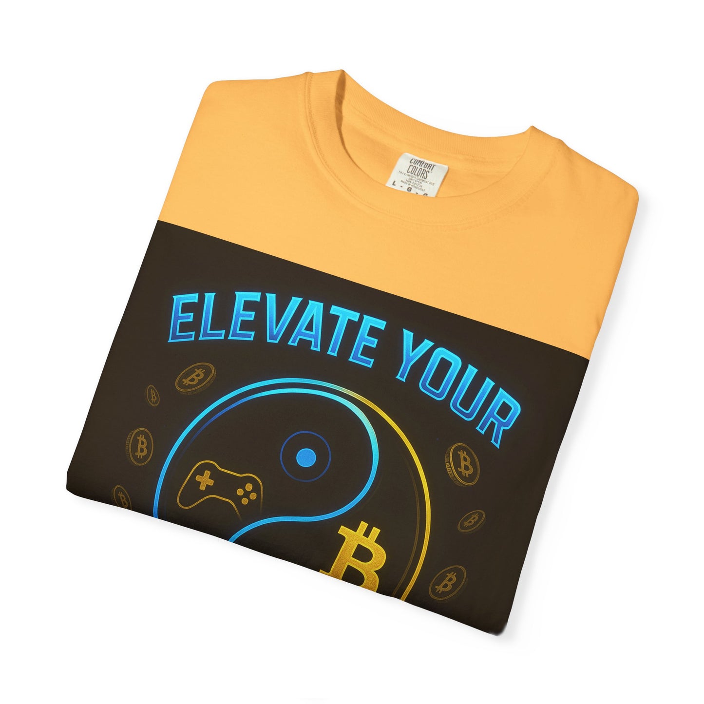 Elevate Your Purpose and Passion T-Shirt | Unisex Garment-Dyed Tee, Motivational Top for Gamers, Cryptocurrency Lovers, Birthday Gift, [...]