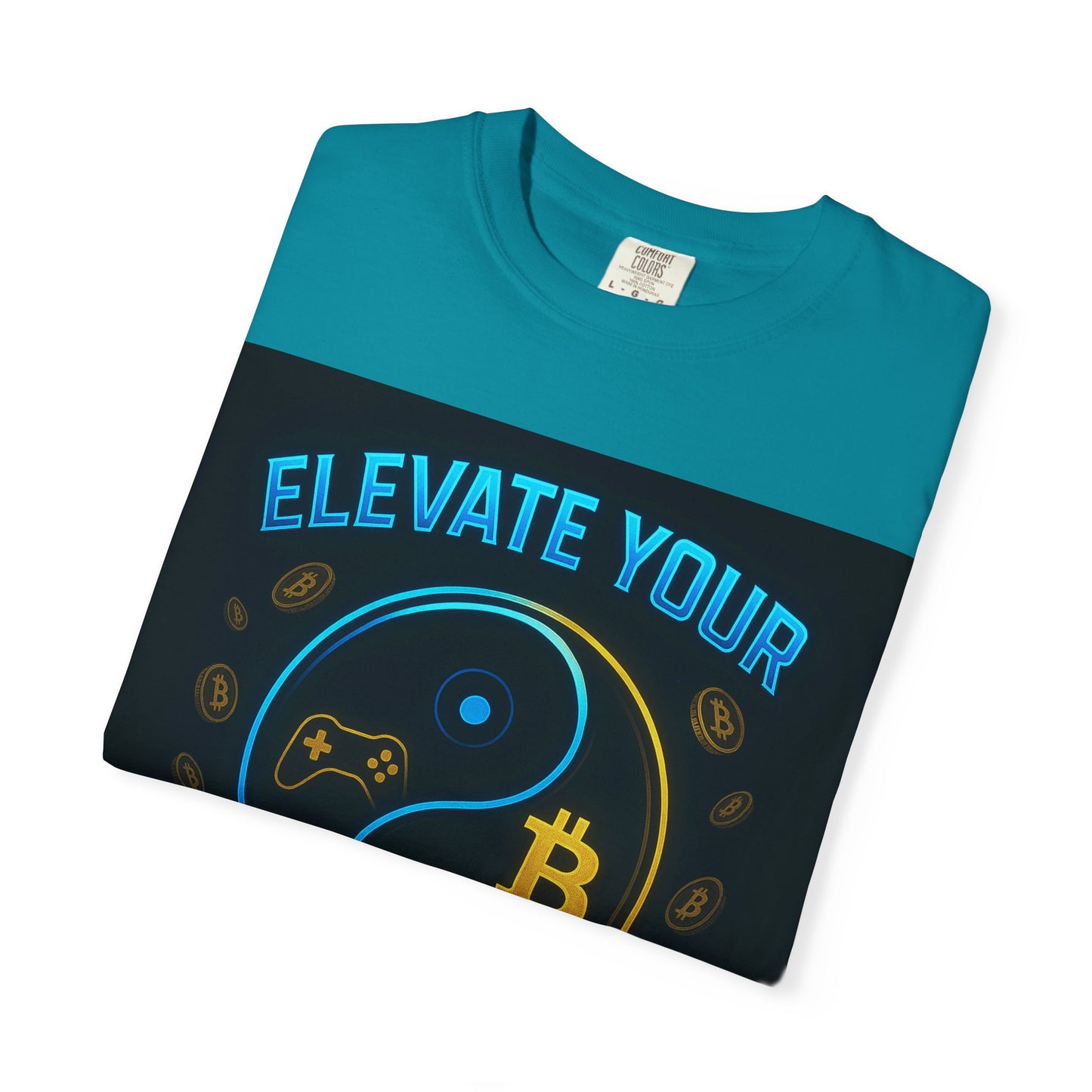 Elevate Your Purpose and Passion T-Shirt | Unisex Garment-Dyed Tee, Motivational Top for Gamers, Cryptocurrency Lovers, Birthday Gift, [...]