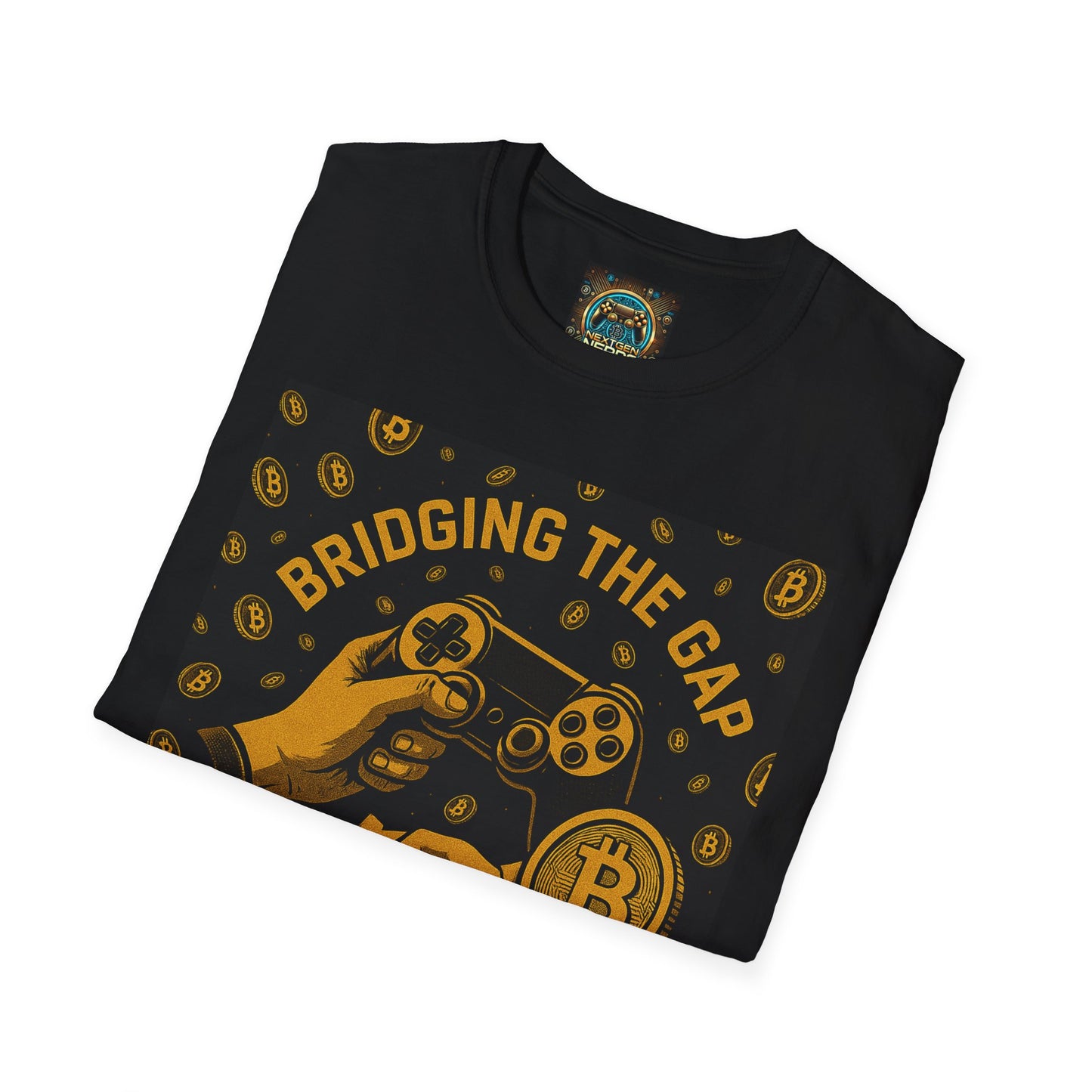 Gaming Finance T-Shirt | Bridging the Gap | Black Excellence | Unisex Tee | Gaming Fan Gift