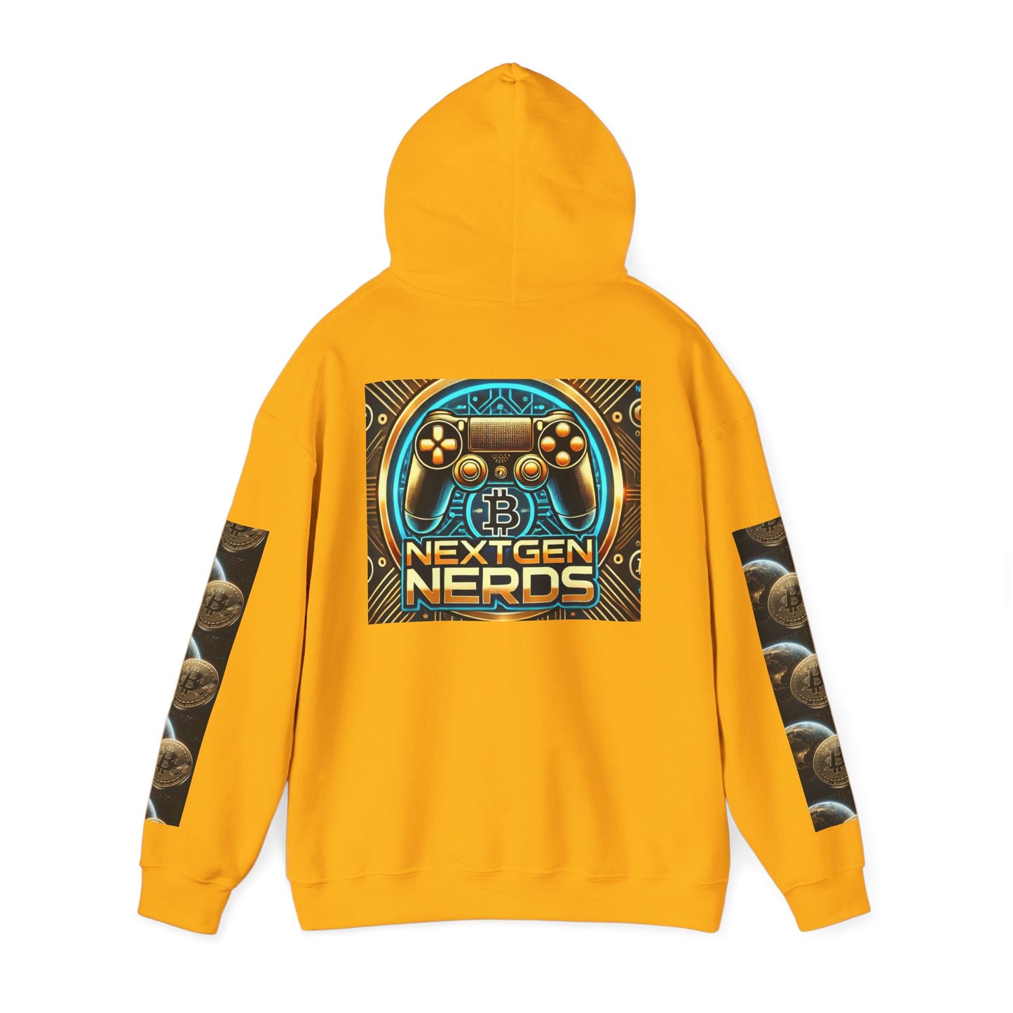Unisex Bitcoin Gamer Hoodie - 'Buy the Dip' Design, Perfect for Crypto Enthusiasts