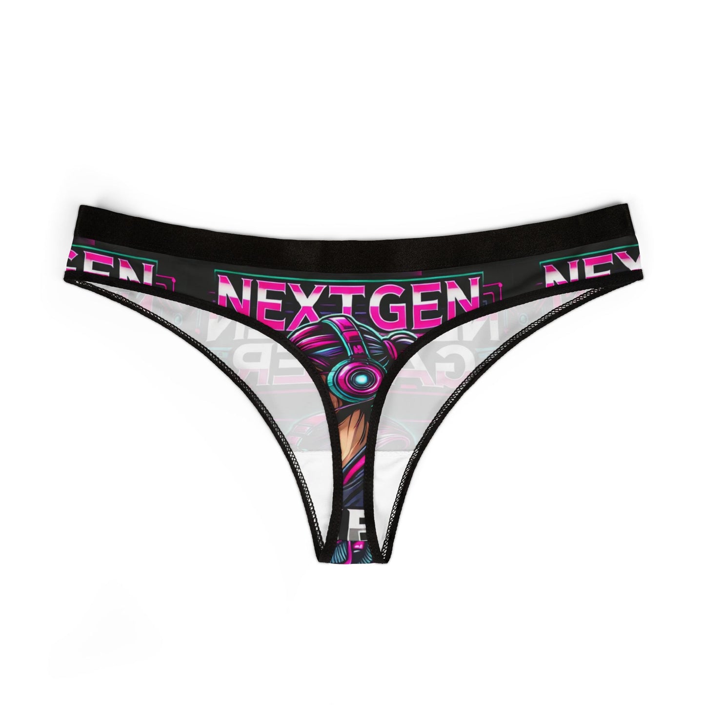 NextGen Gamer Women's Thongs - Fun & Trendy Underwear for Gamers