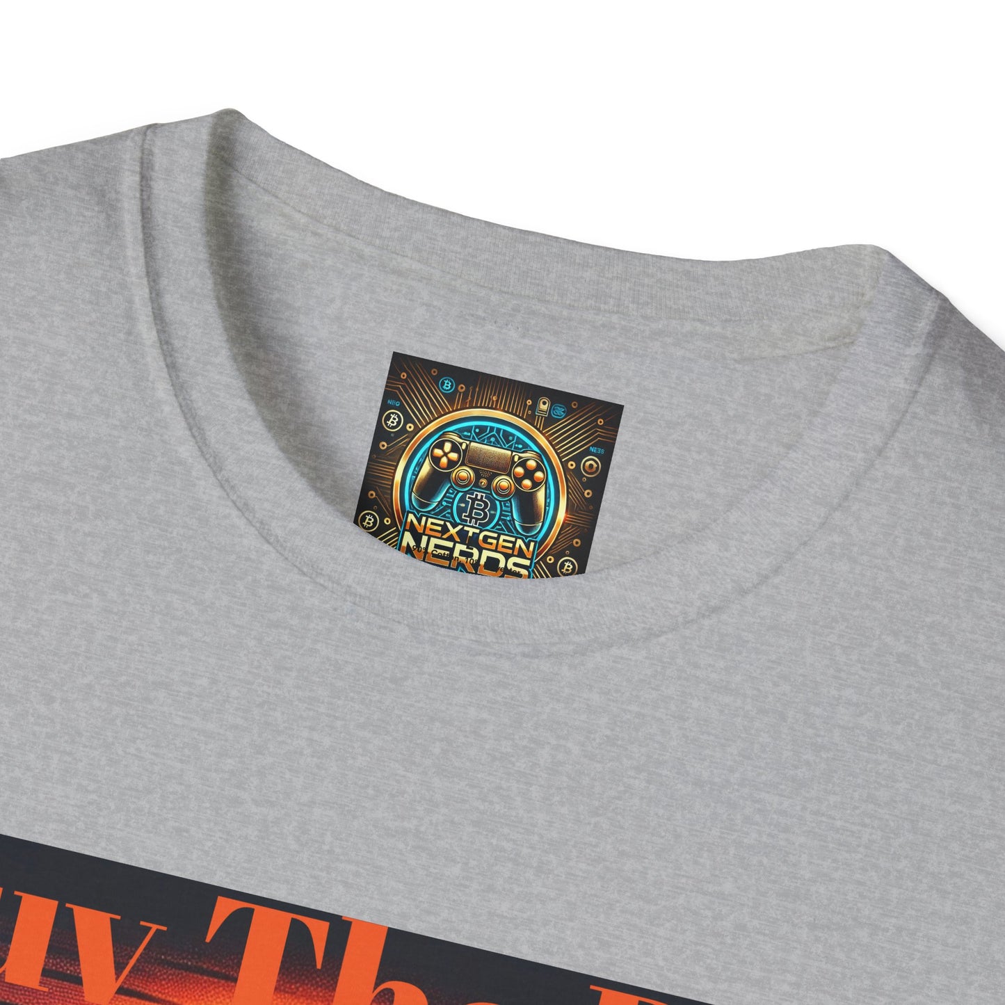 Bitcoin Gamer Unisex Softstyle T-Shirt - Buy The Dip