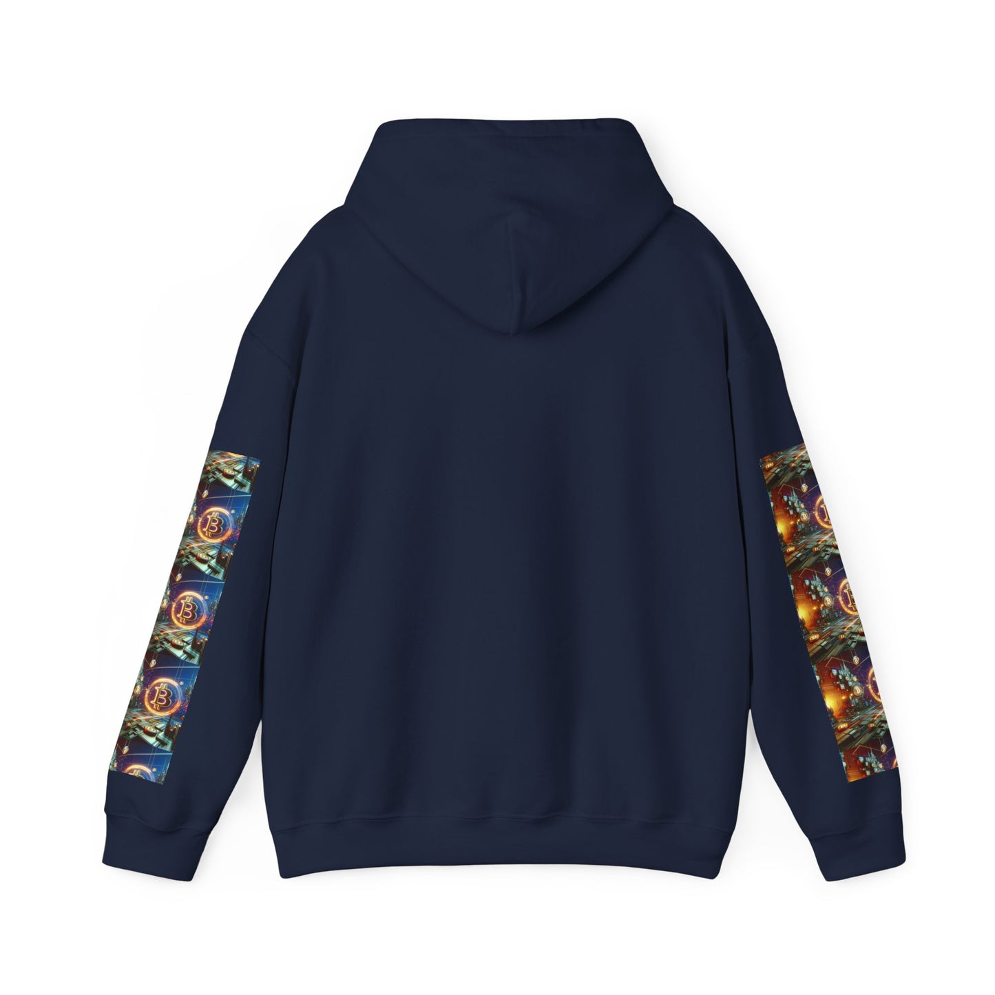 Unisex Bitcoin Gamer Hoodie - 'Buy the Dip' Design, Perfect for Crypto Enthusiasts