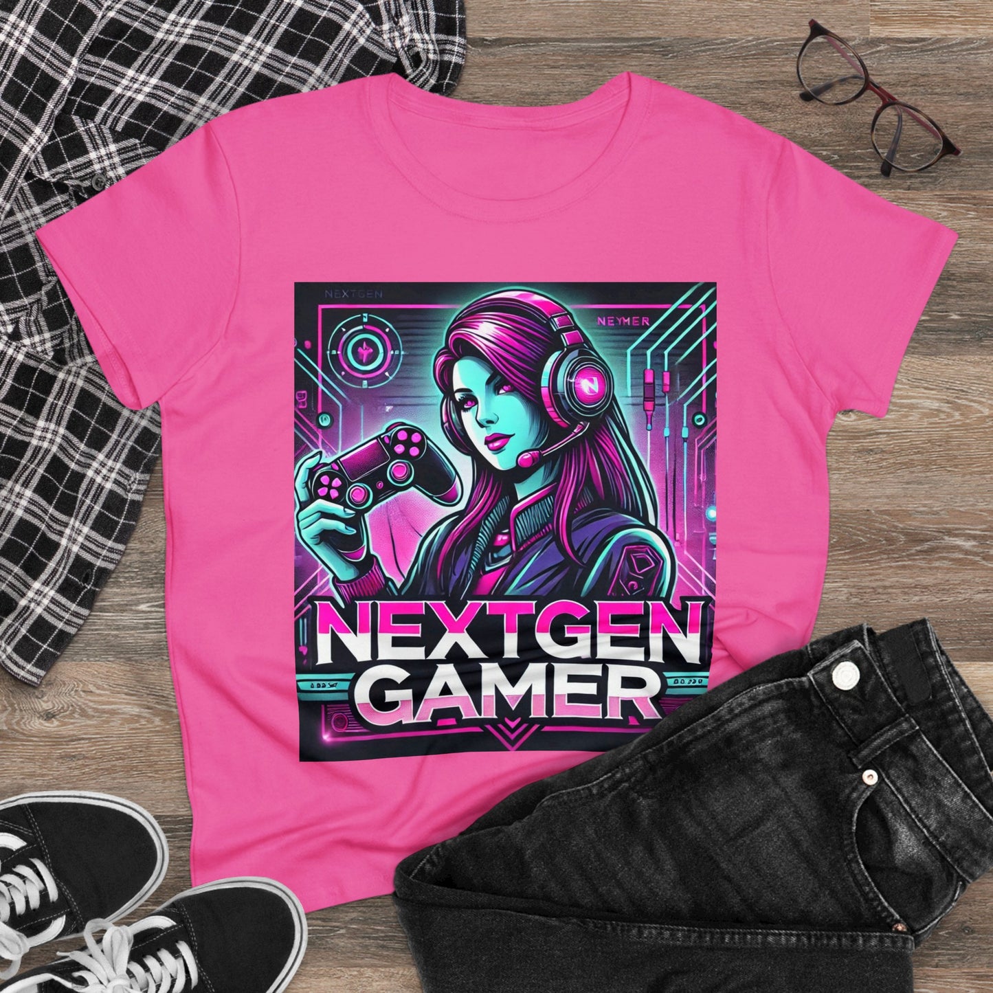 Next Gen Gamer Women's Tee - Empowering Female Gamer T-Shirt