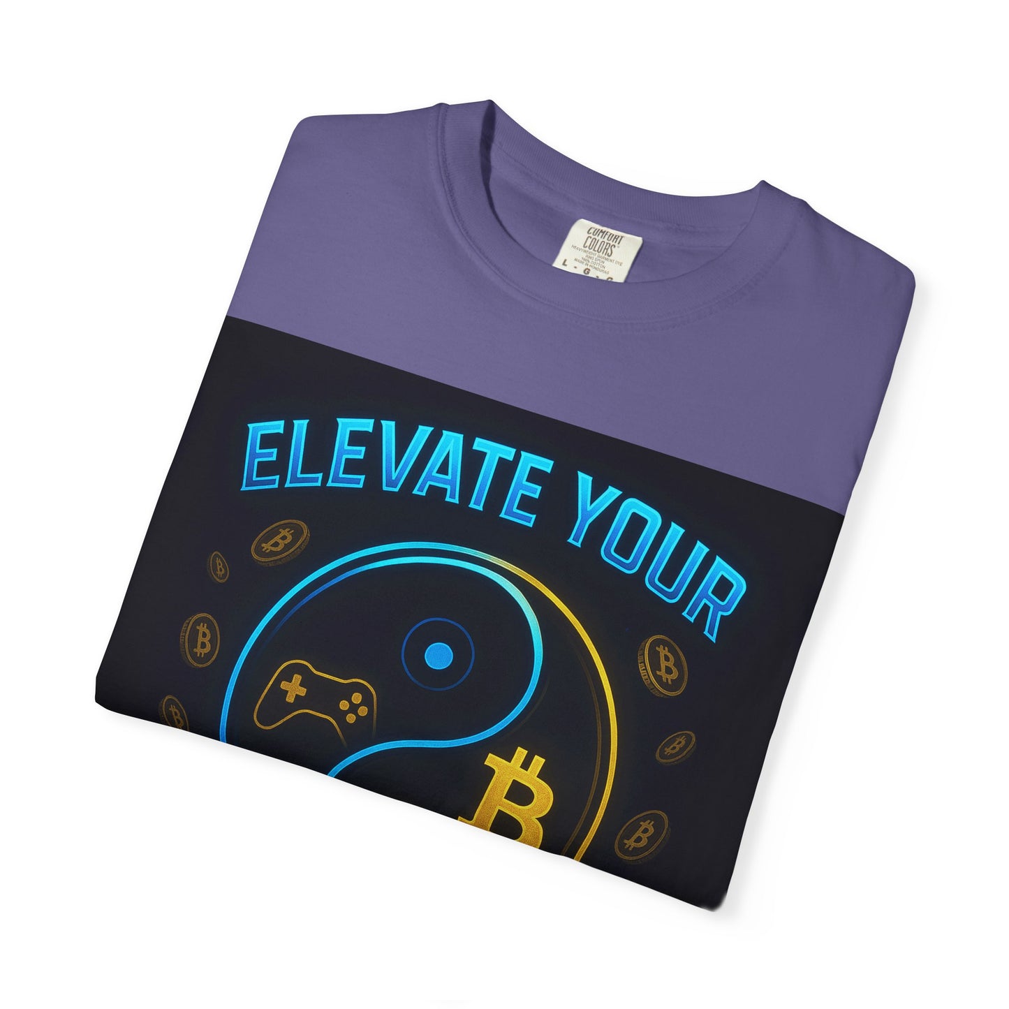 Elevate Your Purpose and Passion T-Shirt | Unisex Garment-Dyed Tee, Motivational Top for Gamers, Cryptocurrency Lovers, Birthday Gift, [...]