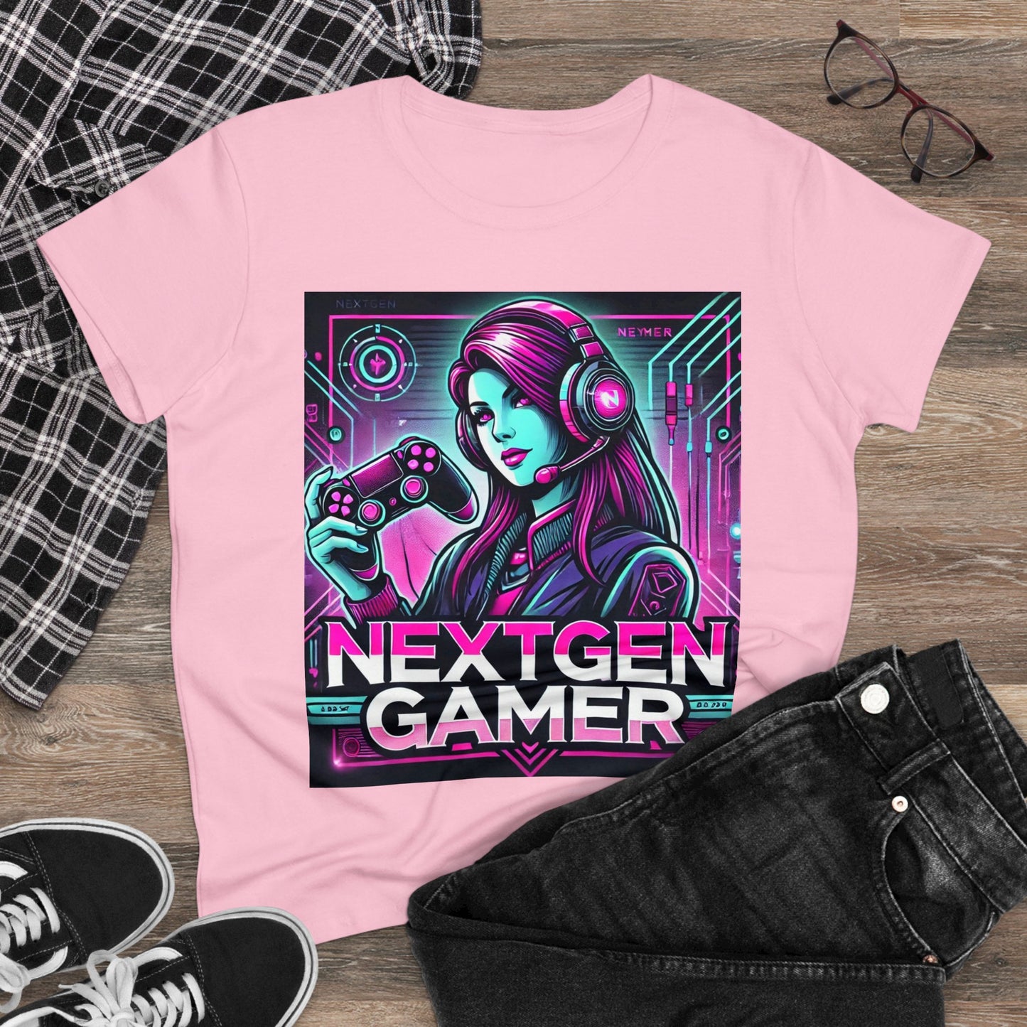 Next Gen Gamer Women's Tee - Empowering Female Gamer T-Shirt