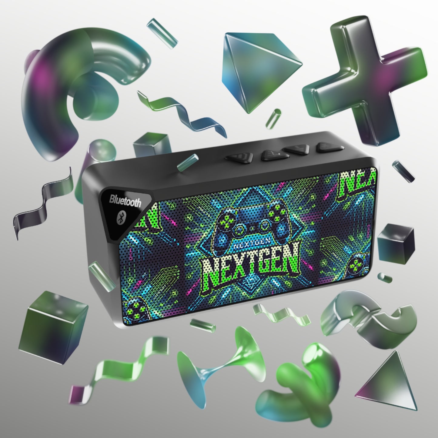 NextGen Bluetooth Speaker – Vibrant Gaming Sound for Gamers