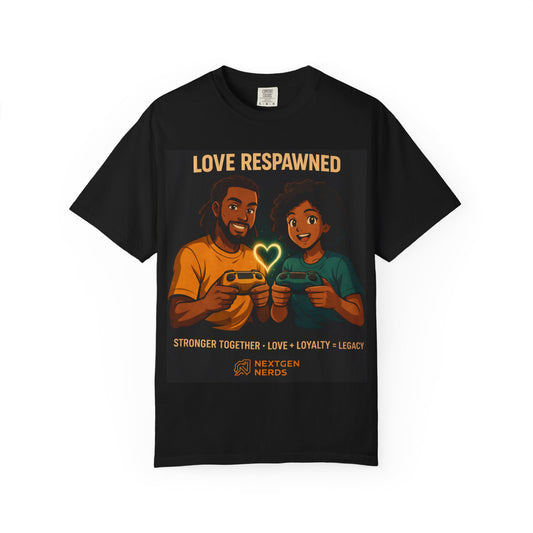 Raised on Greatness T-Shirt — "Love Respawned" Gamer Family Tee