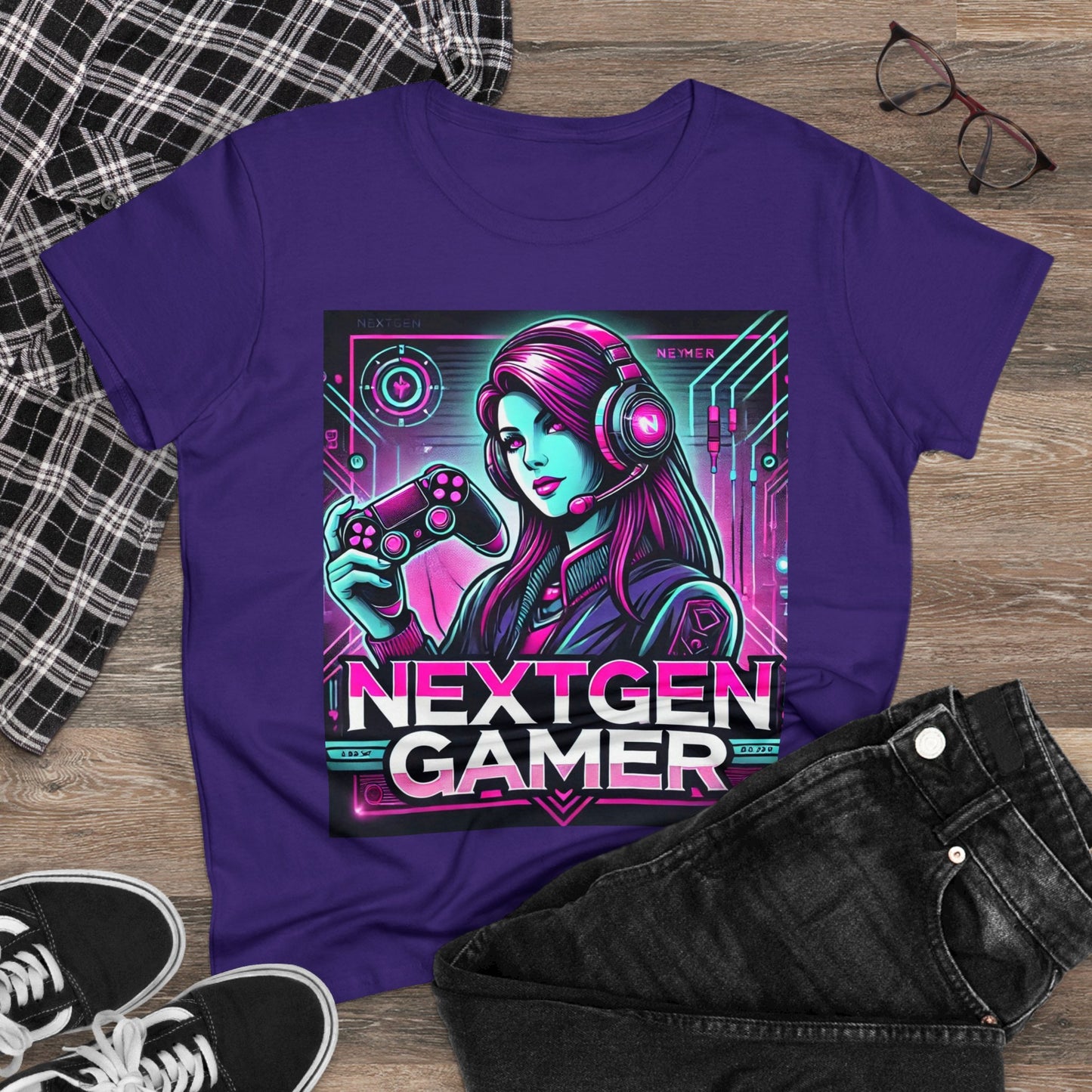 Next Gen Gamer Women's Tee - Empowering Female Gamer T-Shirt